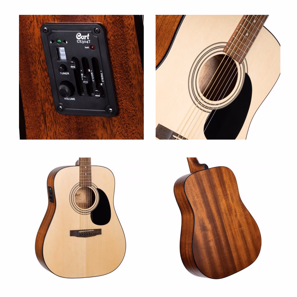 cort ad810e op acoustic electric guitar 2